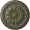 Ekena Millwork Kirke Ceiling Medallion (Fits Canopies up to 3 3/4"), Hand-Painted Spartan Stone, 15 3/4"OD x 5/8"P CM16KISSF - alternate 1
